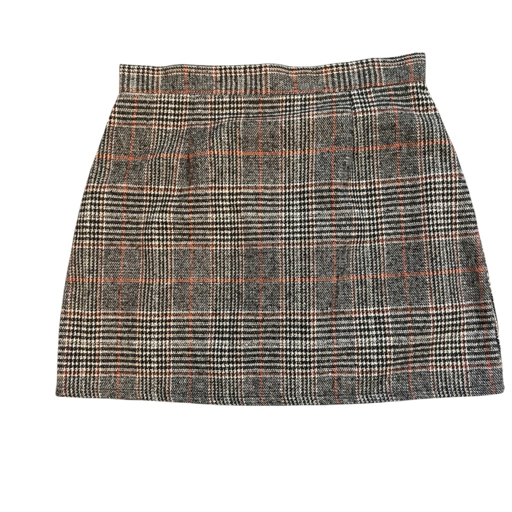 Plaid Mini Skirt